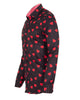 Black Heart Print Shirt-Makrom