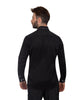 Black Stitching Design Plain Panel Shirt-Makrom