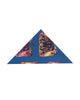 Blue Mammoth Print Shirt with Matching Handkerchief-Makrom
