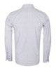 Blue Mosaic Print Men's Shirt-Makrom