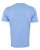 Blue Round Neck Plain T Shirt-Makrom
