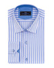 Blue Stripe Classic Men's Shirt-Makrom