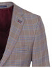 Brown Glen Check Blazer & Waistcoat