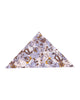 Brown Paisley Print Shirt with Matching Handkerchief-Makrom