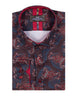 Brown Scorpion Print Shirt-Makrom