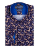 Butterfly Print Pure Cotton Shirt-Makrom