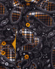 Camel Tartan Paisley Pure Cotton Shirts For Men-Makrom