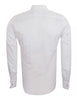 Classic Plain Wing Collar Bow Tie Men's Shirt
