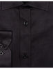 Black Classic Single Cuff Men's Shirt