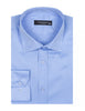 Blue Classic Single Cuff Men's Shirt