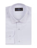 White Classic Twill Single Cuff Shirt