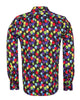 Colourful Balloons Print Pure Cotton Shirt with Matching Handkerchief-Makrom