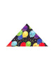 Colourful Balloons Print Pure Cotton Shirt with Matching Handkerchief-Makrom