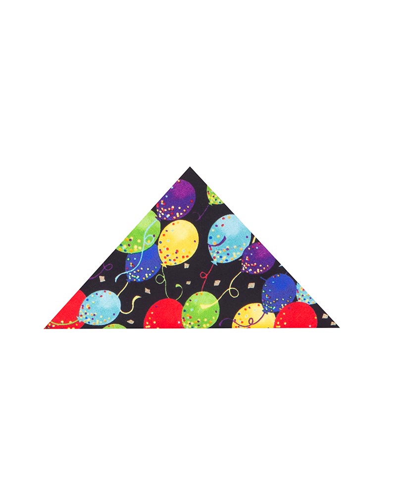 Colourful Balloons Print Pure Cotton Shirt with Matching Handkerchief-Makrom