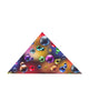 Colourful Bubbles Print Men's Shirt with Matching Handkerchief-Makrom