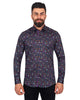 Colourful Butterfly Pure Cotton Print Shirt-Makrom