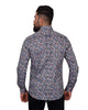 Colourful Floral Print Pure Cotton Shirt-Makrom
