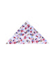Colourful Leaf Print Shirt with Matching Handkerchief-Makrom