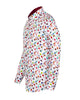 Colourful White Guitar Print with Matching Handkerchief-Makrom