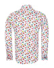 Colourful White Guitar Print with Matching Handkerchief-Makrom