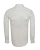 Cream Classic Twill Single Cuff Shirt-Makrom