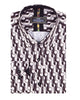 Cream Polka Dot Print Shirt-Makrom