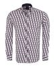 Cream Polka Dot Print Shirt-Makrom