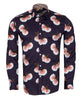 Dandelion Flower Print with Matching Handkerchief-Makrom