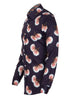 Dandelion Flower Print with Matching Handkerchief-Makrom