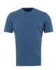 Dark Blue Round Neck Plain T Shirt-Makrom