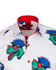 Dinosaur Print Long Sleeve Shirt-Makrom