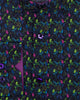 Falling Leaves Print Pure Cotton Shirt-Makrom