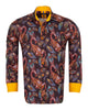 Feather & Scorpion Print Shirt-Makrom