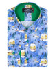 Festive Christmas Print Shirt-Makrom