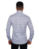 Floral Vine Print Pure Cotton Shirt-Makrom