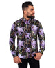 Full Moon Animal Print Pure Cotton Shirt-Makrom