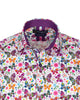 Hippy Butterfly Print Shirt with Matching Handkerchief-Makrom