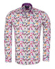 Hippy Butterfly Print Shirt with Matching Handkerchief-Makrom