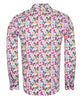 Hippy Butterfly Print Shirt with Matching Handkerchief-Makrom