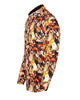 Horse Print Men's Shirt with Matching Handkerchief-Makrom