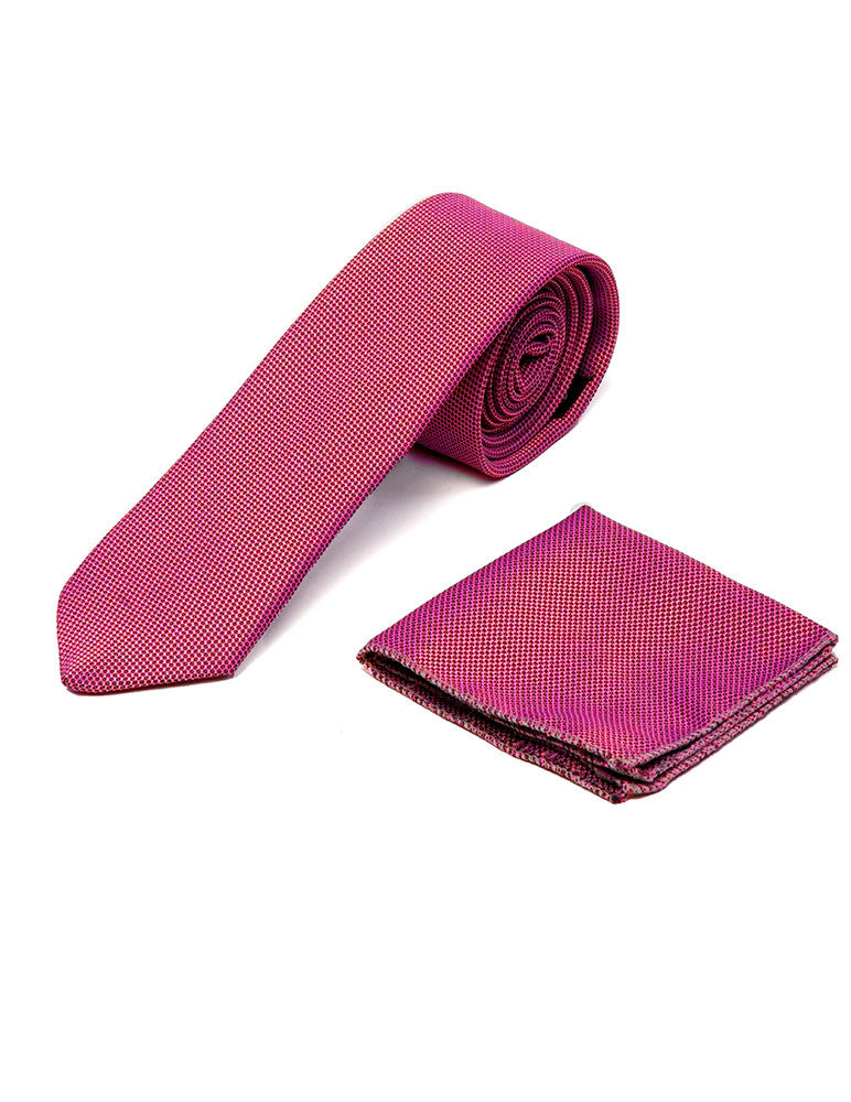 Men's Fuschia Necktie KR 039