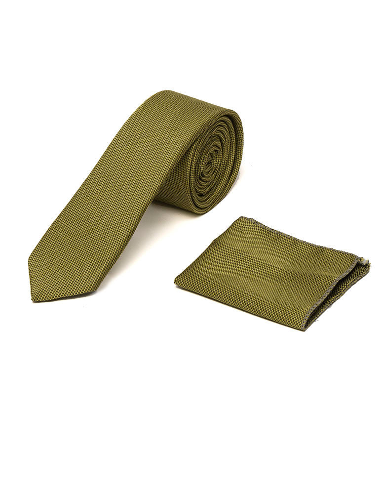 Men's Dark Green Necktie KR 039