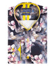 Lily Print Pure Cotton Men's Shirt with Matching Handkerchief-Makrom