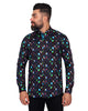 Marble Ball Print Pure Cotton Shirt-Makrom