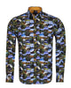 Nature Print Cotton Shirts For Men-Makrom