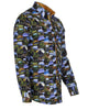 Nature Print Cotton Shirts For Men-Makrom