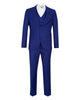 Navy Classic Plain 3 Piece Men's Suit-Makrom