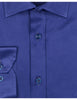 Navy Classic Single Cuff Men's Shirt-Makrom