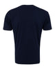 Navy Round Neck Plain T Shirt-Makrom