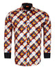 Orange Pure Cotton Dotted Print-Makrom